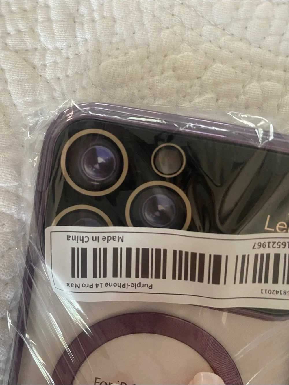 iPhone Phone Case Magnetic 14 Pro Max Purple NIP
